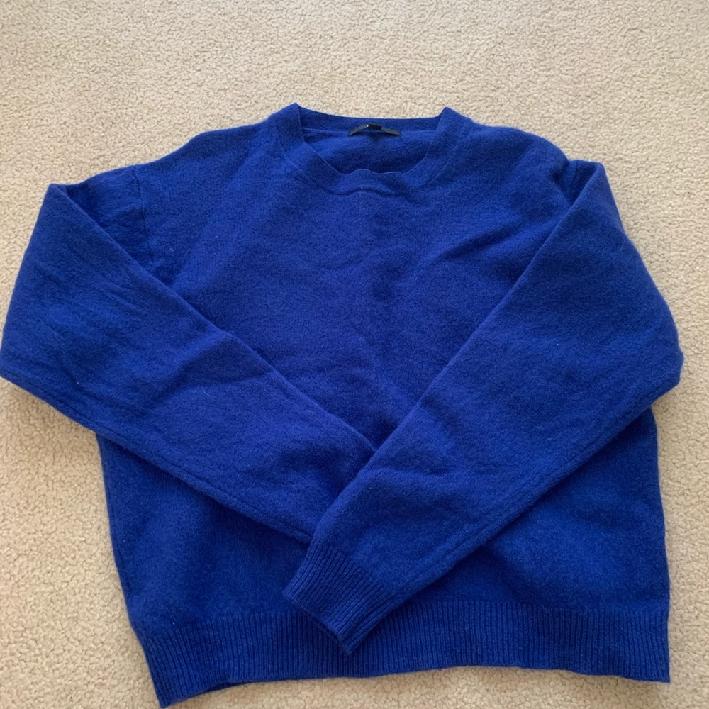 Uniqlo Blue Full Wool Sweater